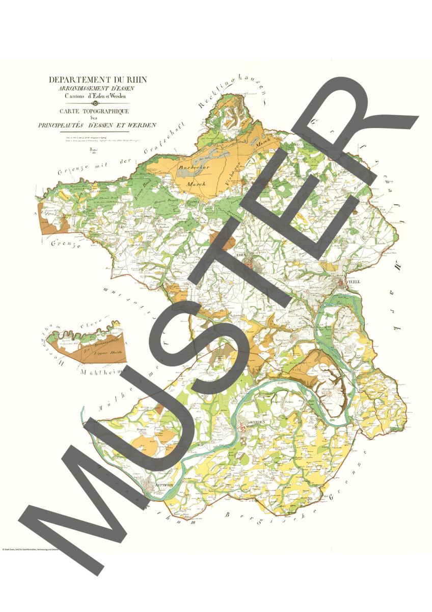 Arrondissement d´Essen 1812/13