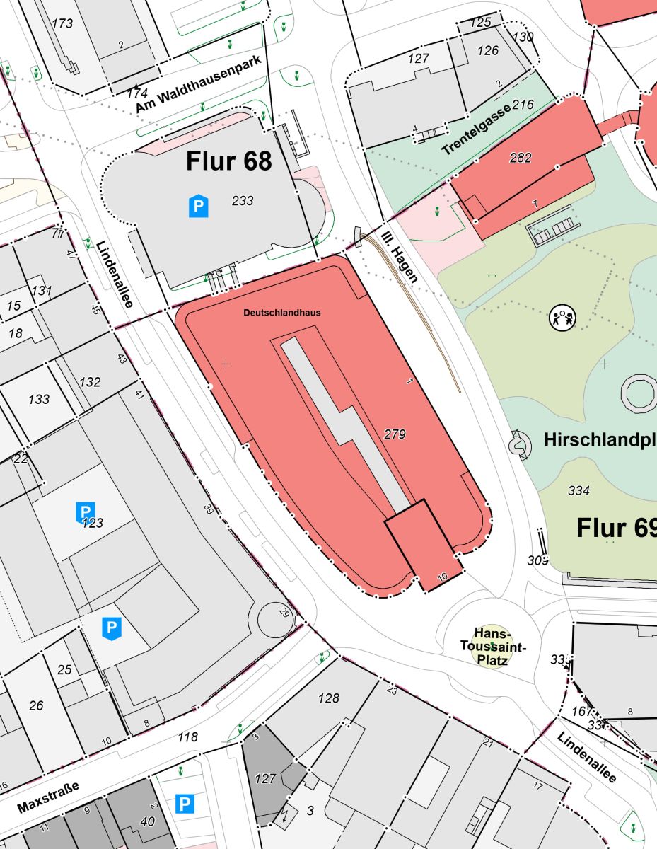 Vektordaten ohne Eigentümerinformationen