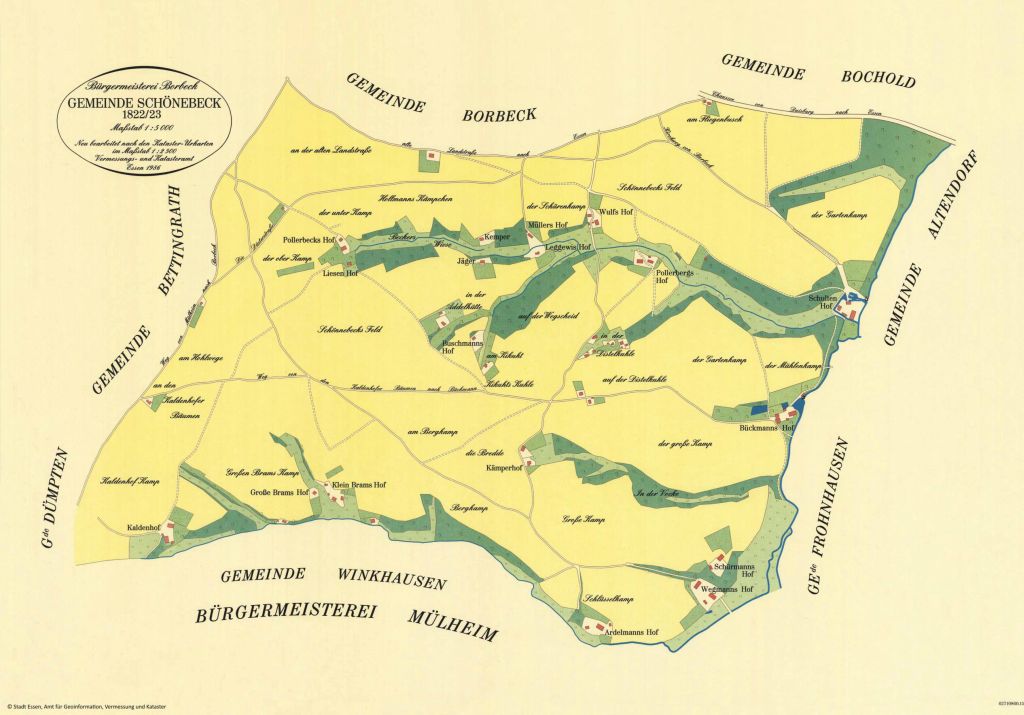 Gemeinde Schönebeck 1822/23