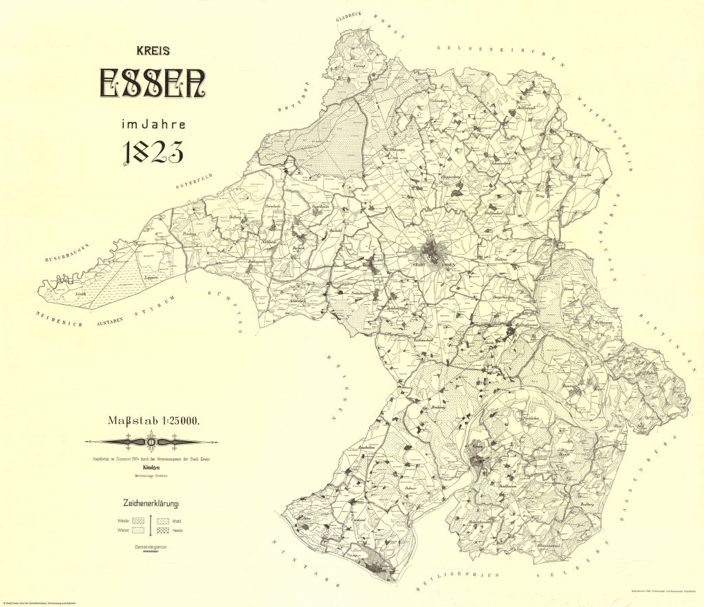 Stadtkreis Essen 1823 (Köndgen)